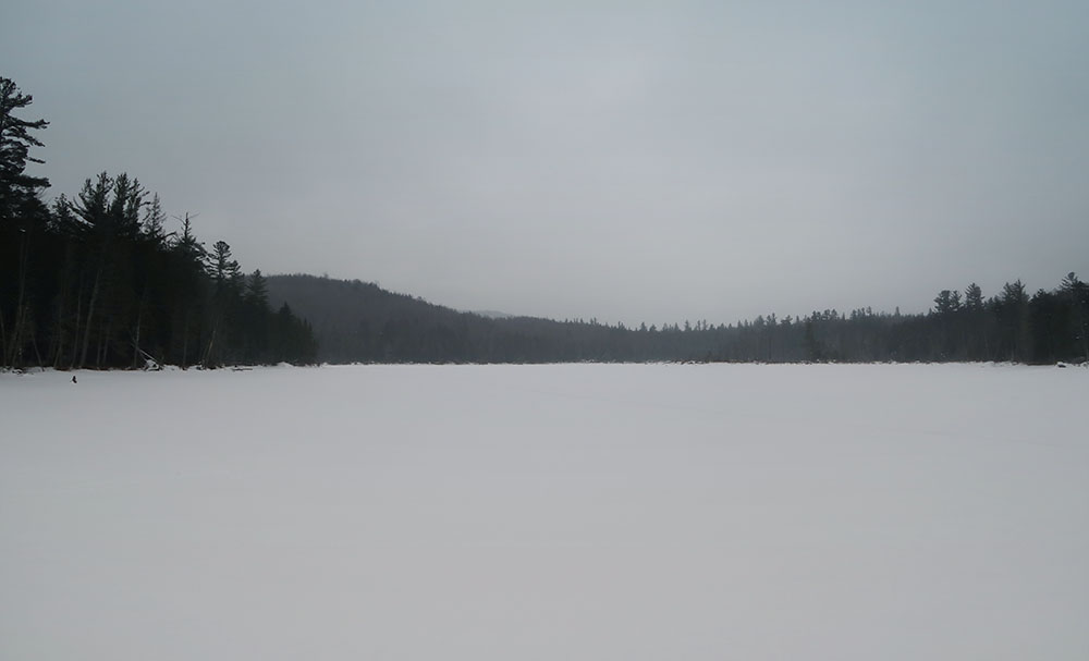 Evening light on Lake Jimmy, after a very long day tackling Allen Mountain.