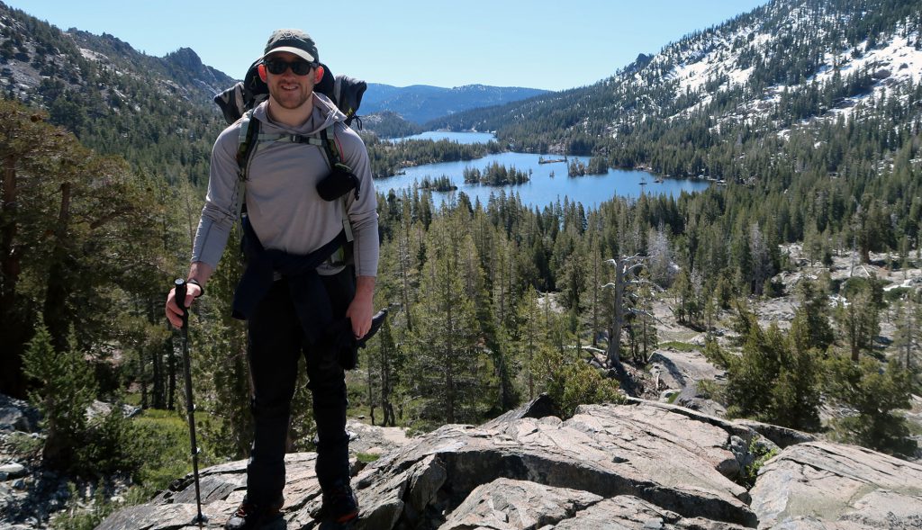 Gorgeous views of Upper Echo Lake just outside the Desolation Wilderness.